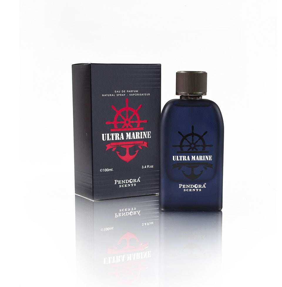 Paris Corner Pendora Scents Ultra Marine Eau De Parfum For Men 100 ml .