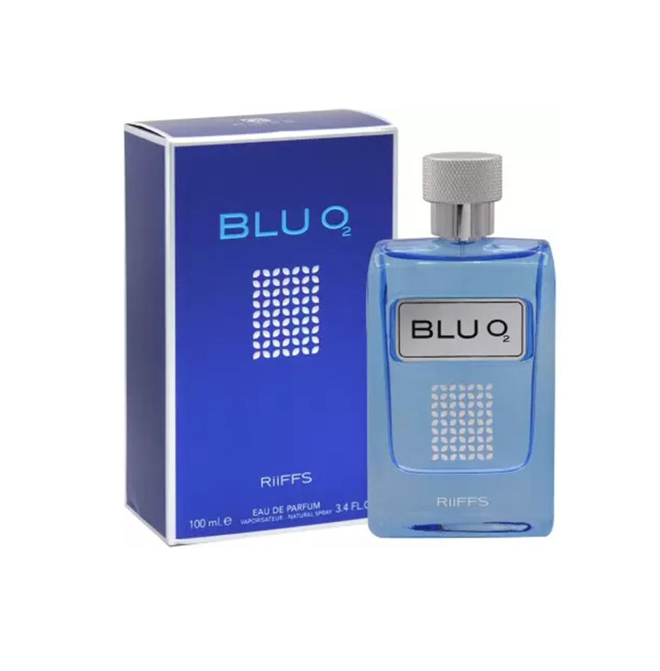 Riiffs Blu O2 Eau De Parfum For Men 100ml