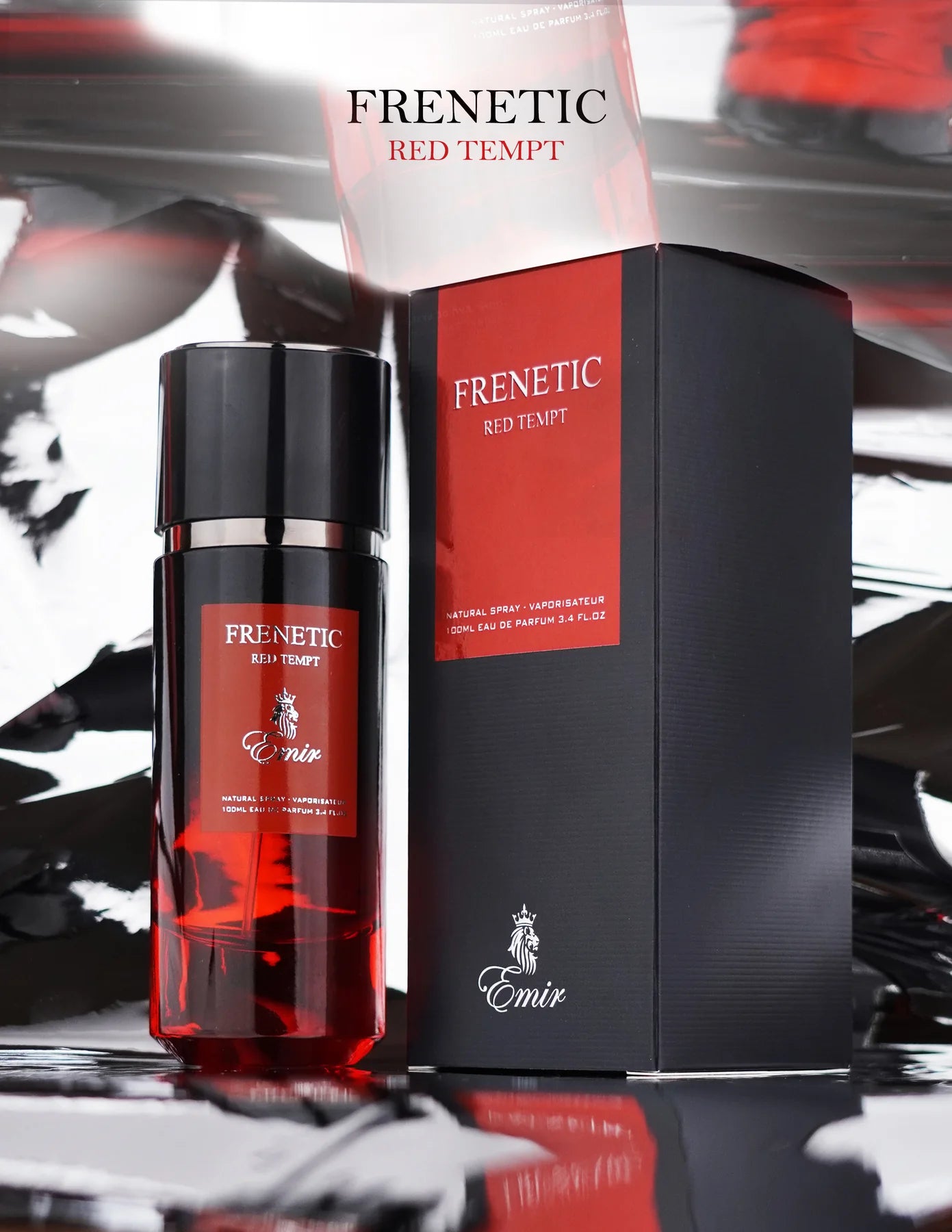 Paris Corner Frenetic Red Tempt Emir Unisex EDP 80ml