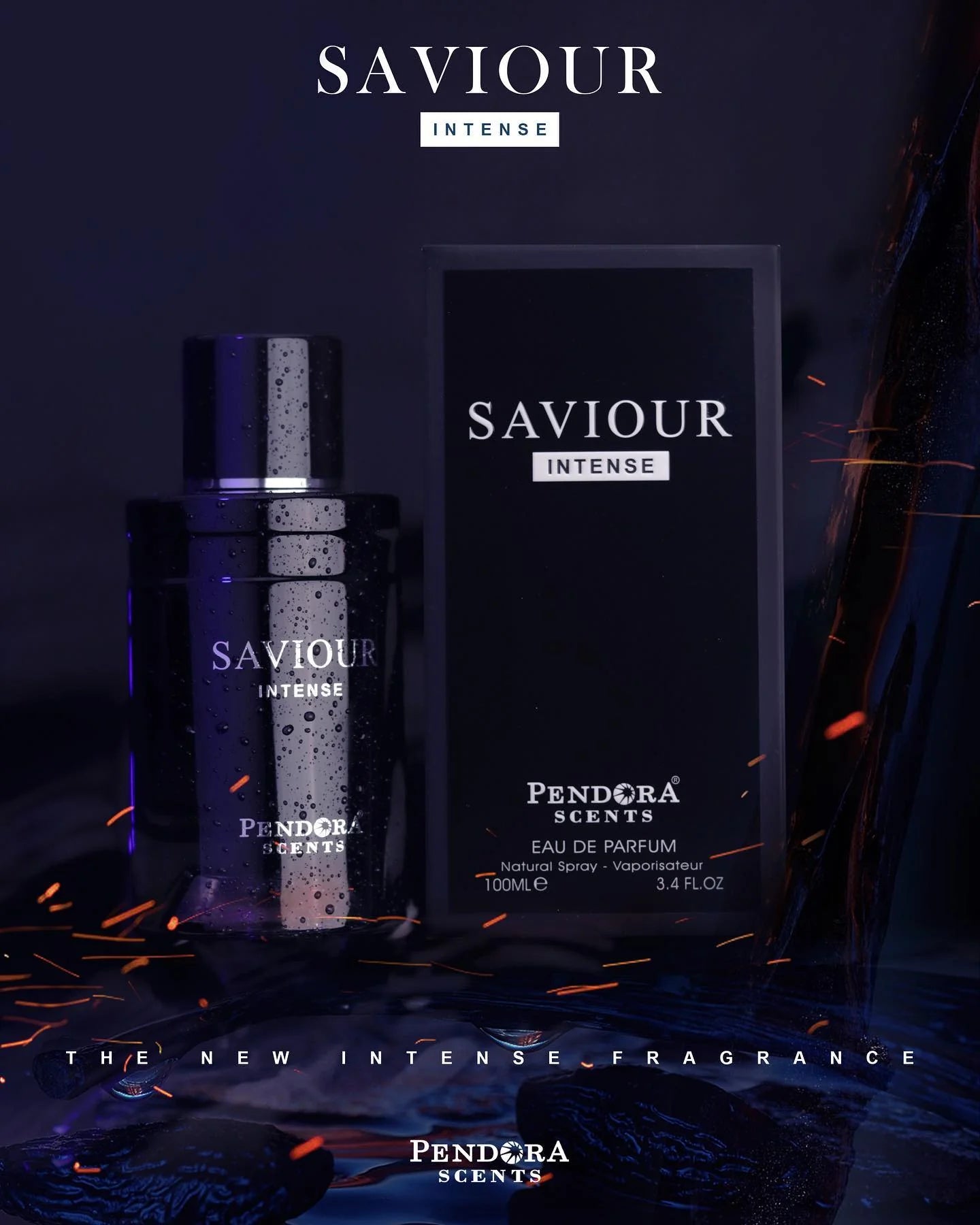 Paris Corner Pendora Scents Saviour Intense Perfume For Men 100ml EDP