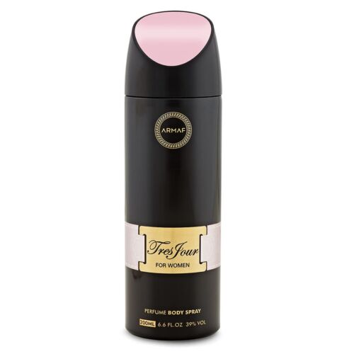 Pack of 5 Armaf Tres Jour Deodorant Body Spray For Women 200 ml