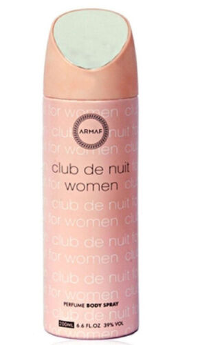 Pack of 5 Armaf Club De Nuit Deodorants Body Spray - For Women (200 ml)